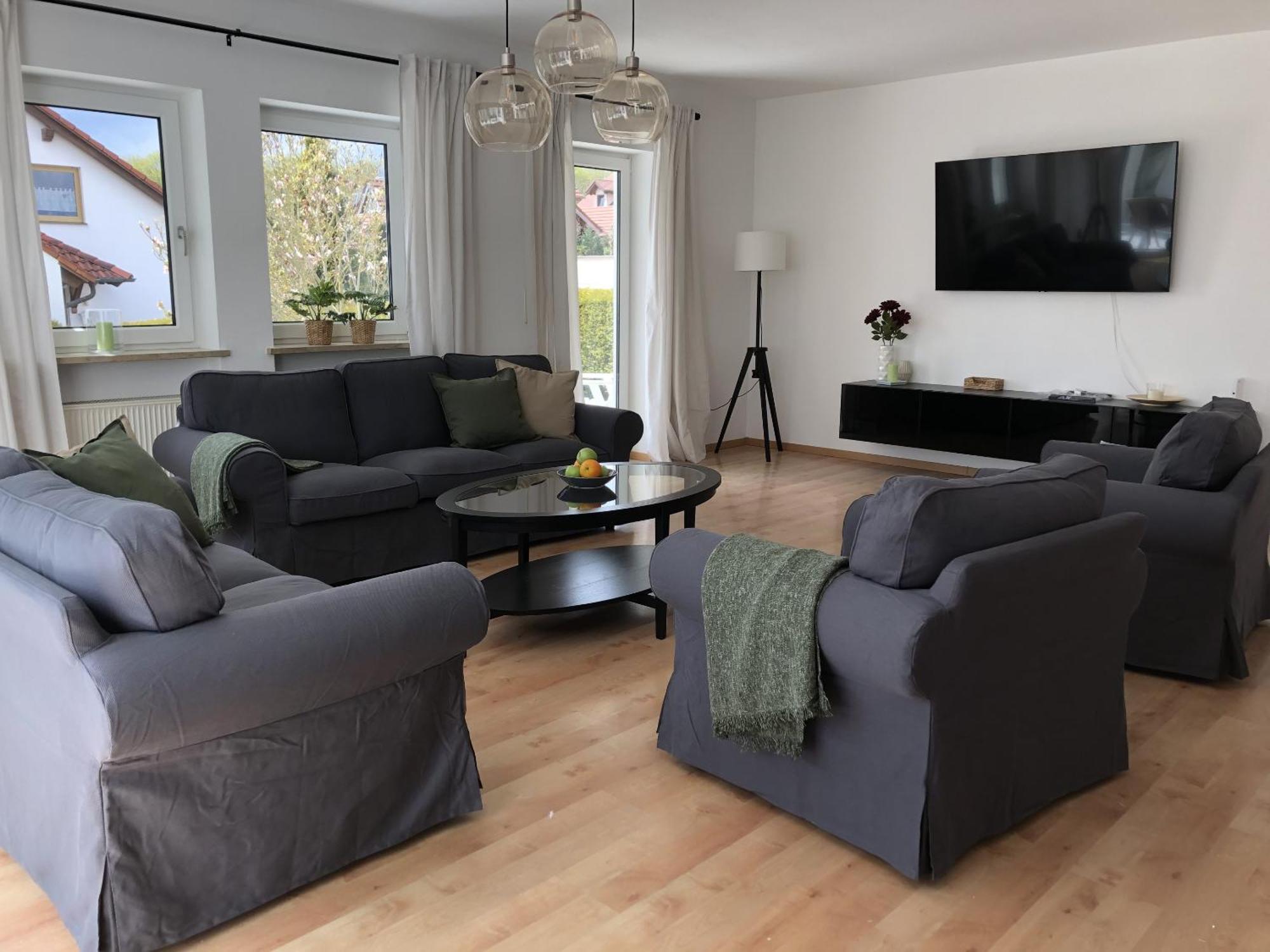 Wohnung Am Kreuzberg Fuer 8 Personen Medlingen Bagian luar foto